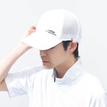 パーリーゲイツ ゴルフウェア サンバイザー 秋 冬 2段ロゴVISOR