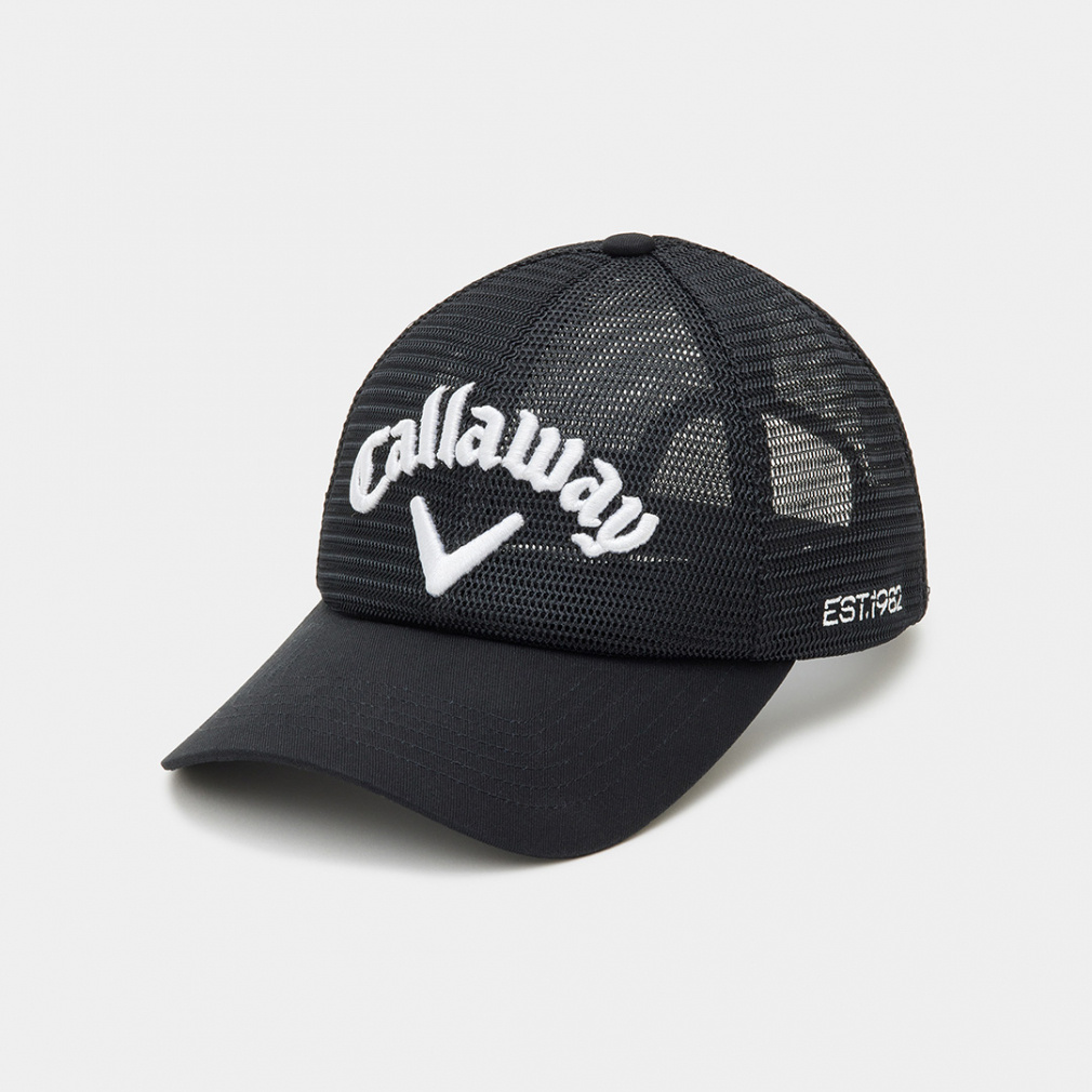 Callaway メッシュバックキャップ グレー/ベージュ Callaway セール キャロウェイ ゴルフ メッシュキャップ（FREE