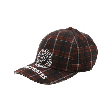 サークルロゴチェック柄リサイクルツイルCAP 0533287003