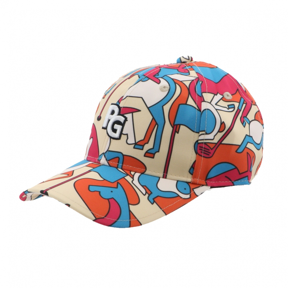 パーリーゲイツ ゴルフウェア キャップ 秋 冬 POP馬柄CAP (0534287903) メンズ PEARLY GATES