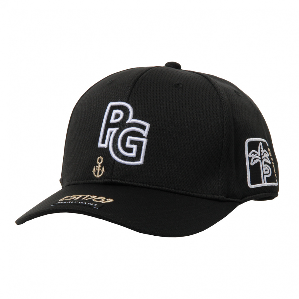 パーリーゲイツ ゴルフウェア キャップ 秋 冬 PGロゴBASIC CAP