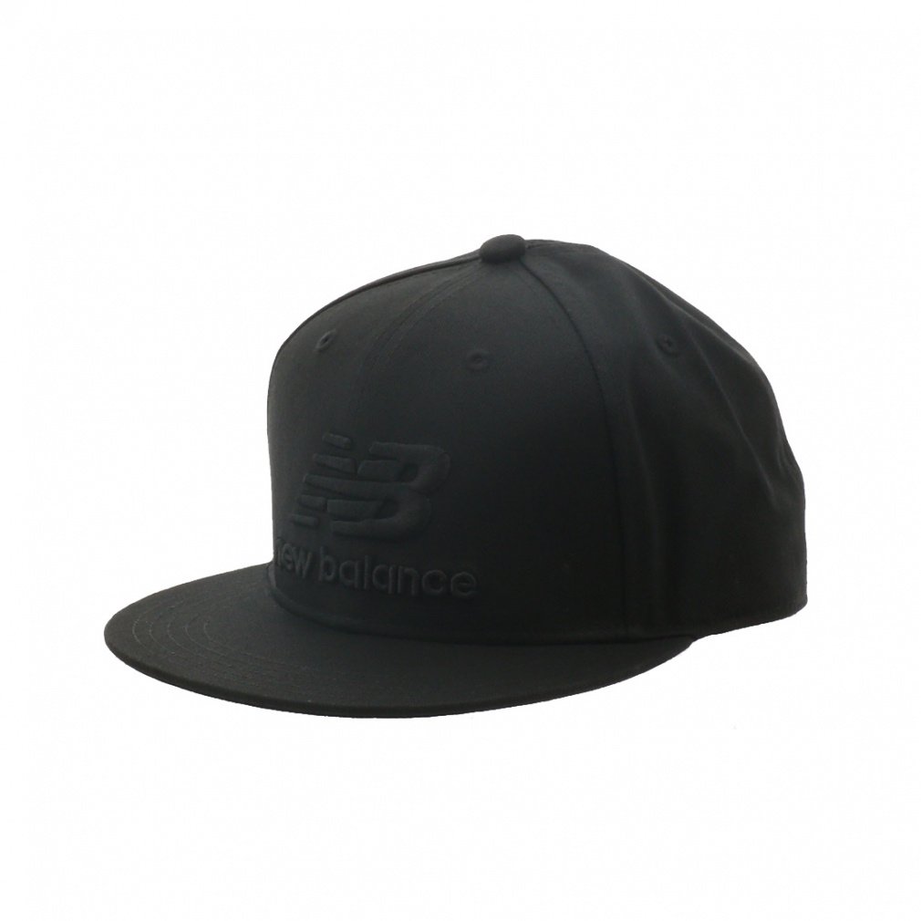 FLAT BRIM CAP 0125987006(ブラック-FREE)