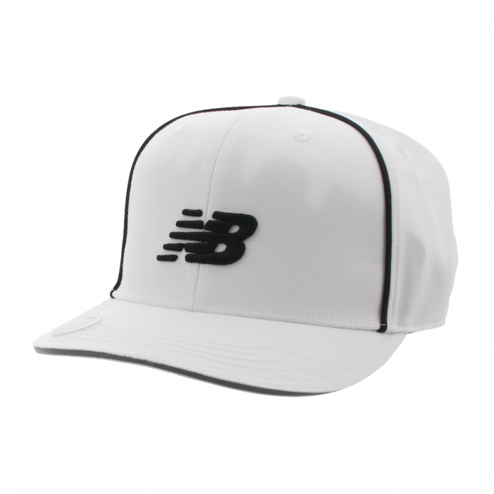 SEMI-CURVED BRIM CAP W/MARKER 0126987006(ホワイト-FREE)