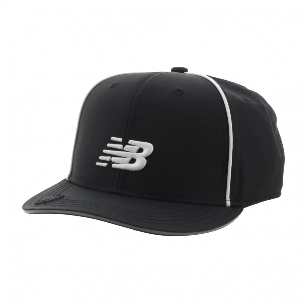 SEMI-CURVED BRIM CAP W/MARKER 0126987006(ブラック-FREE)