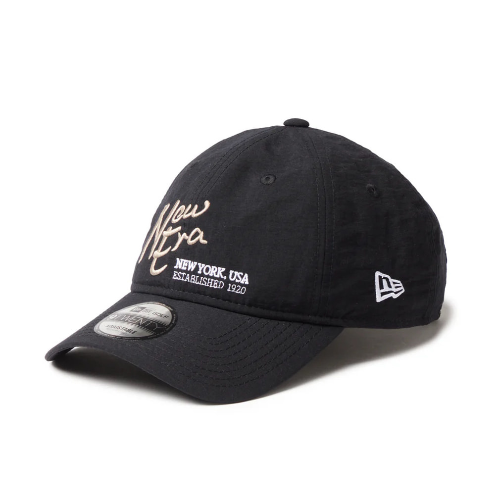 ニューエラ ゴルフウェア キャップ 春 夏 GF 920 NYLON TUSSAH BLK