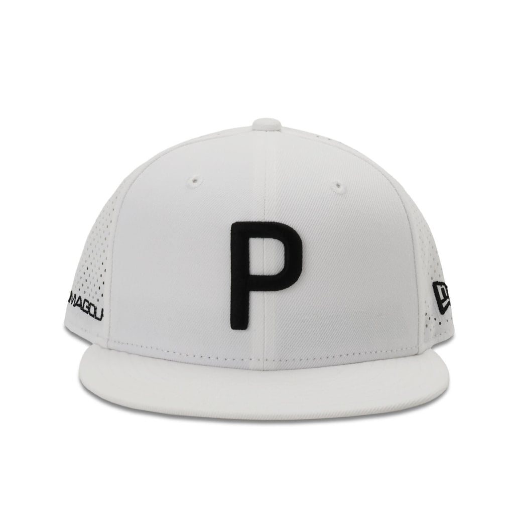 ×NEWERA 9FIFTY Pキャップ 027713(ホワイト-FREE)