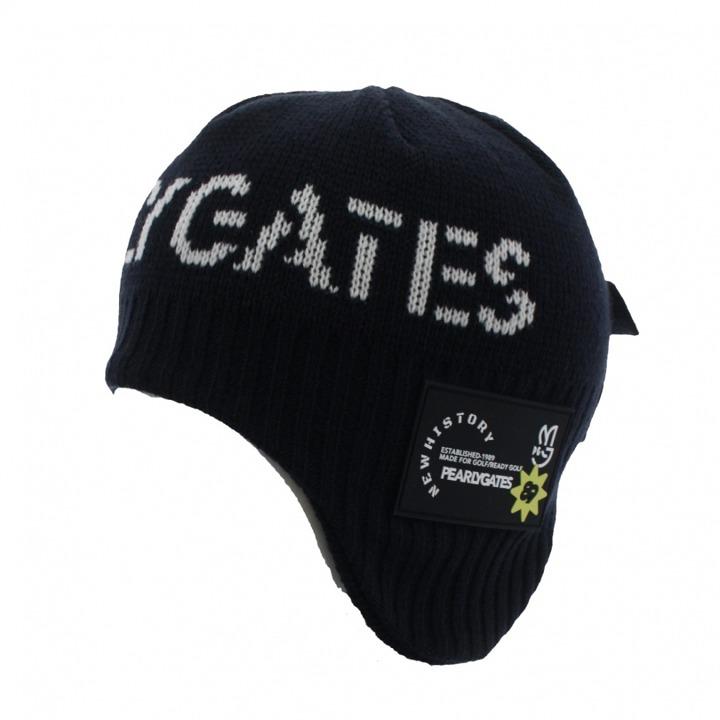 パーリーゲイツ ゴルフウェア ニット帽子 秋 冬 耳当てニットワッチ (0535187109) メンズ PEARLY GATES
