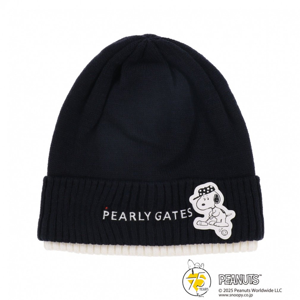 PEARLY GATES ニット帽 レッグ&ネックウォーマー SNOOPY ニットビーニー 0535287041｜Alpen Online