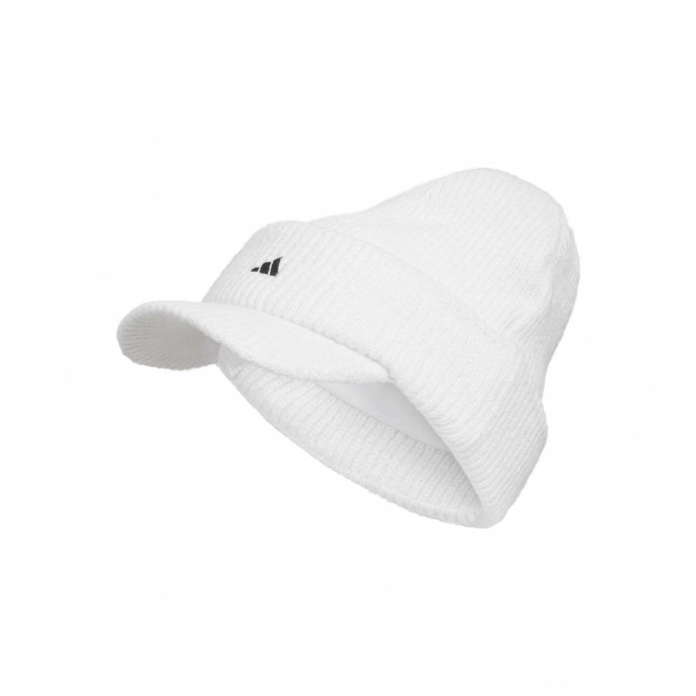 アディダス ゴルフウェア ニット帽子 秋 冬 COLD.RDY グラフィック ブリムニットキャップ (KQE15) メンズ adidas