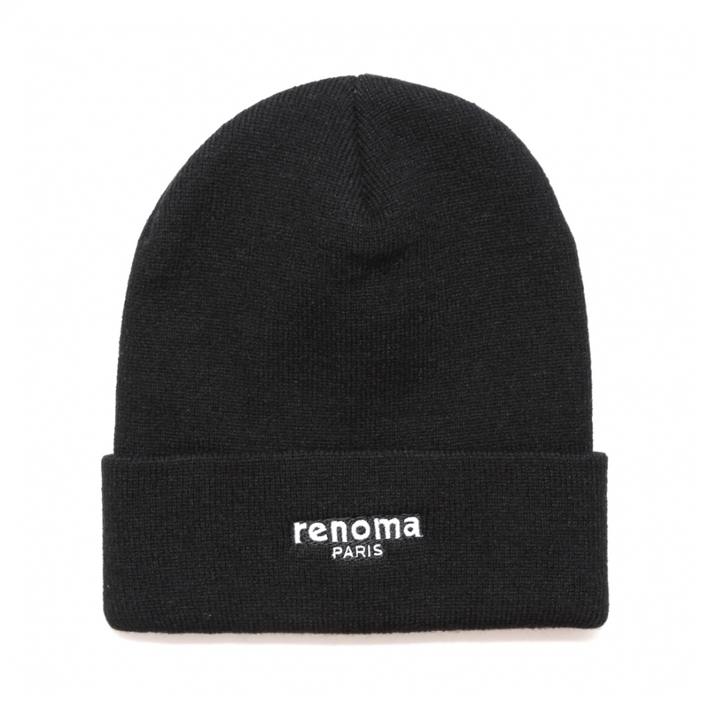 m} StEFA jbgXq H ~ BRAND LOGO CUFF KNIT CAP (RGAC-022) Y renoma