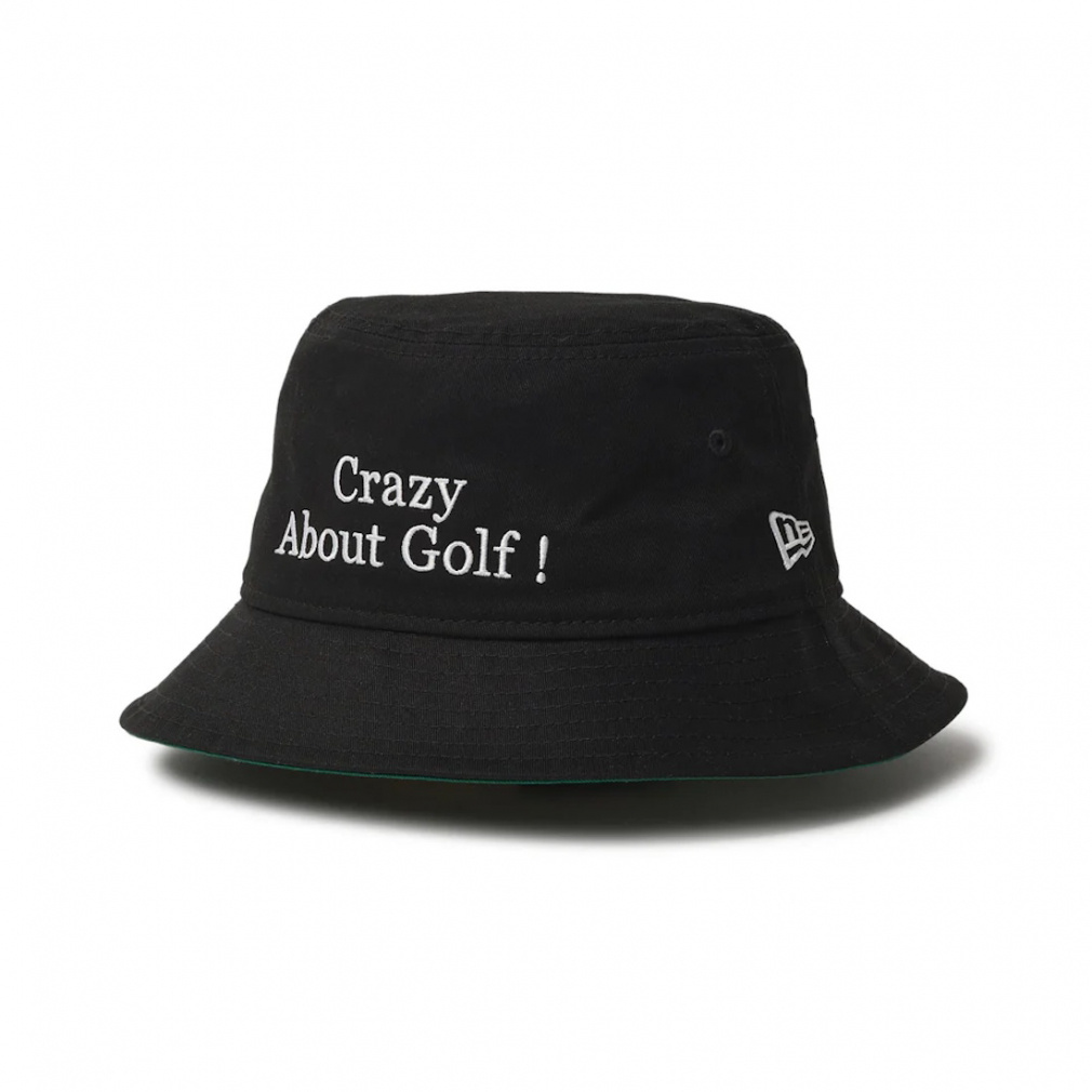 j[G StEFA nbg t  GF BUCKET01 CRAZY ABOUT GOLF BLK (14391295) Y NEW ERA