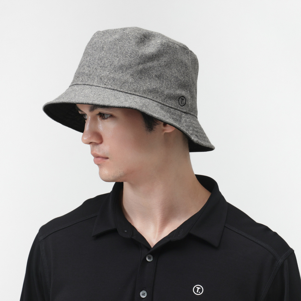 ティゴラ ゴルフウェア ハット 秋 冬 T.リバーシブルバケットハット