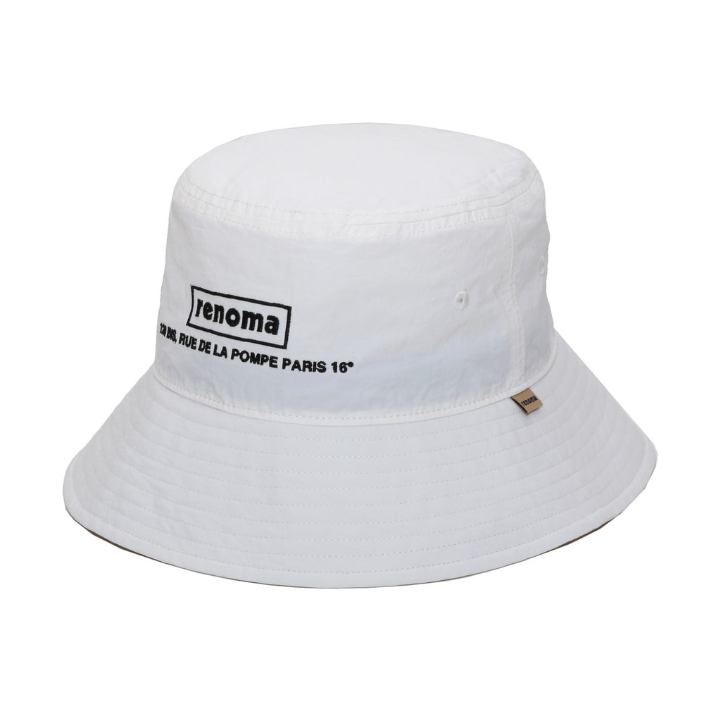 BASIC ADDRESS BUCKET HAT RGAC-027(ホワイト-FREE)