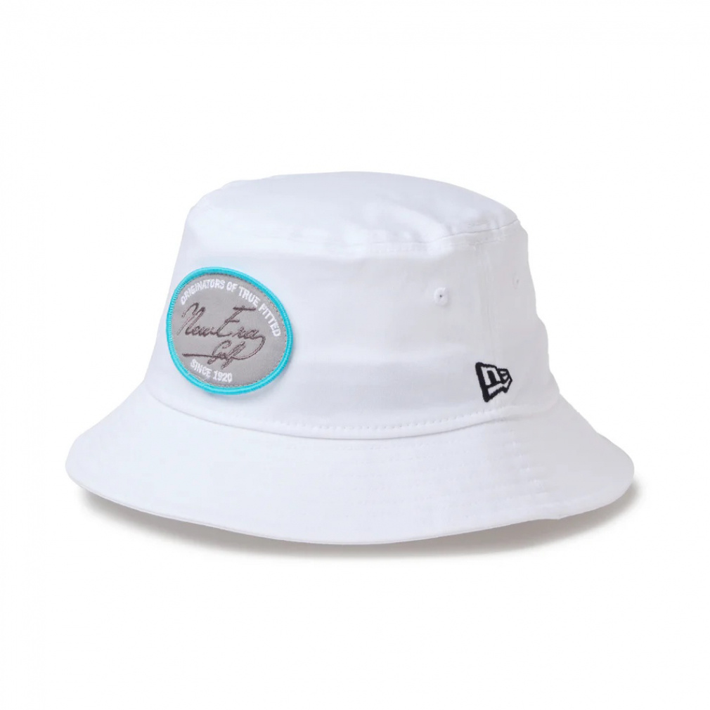 GF BUCKET01 SCW OVAL PATCH WHI 14747176(ホワイト-M-L)