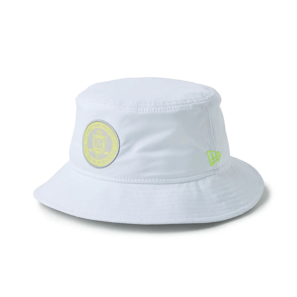 GF BUCKET01 ZAMZA CIRCLE PATCH WHI 14747170(ホワイト-M-L)