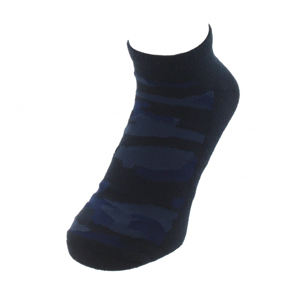 Mショートソックスカモ IG-1K1353ST(ネイビー-25-27cm)