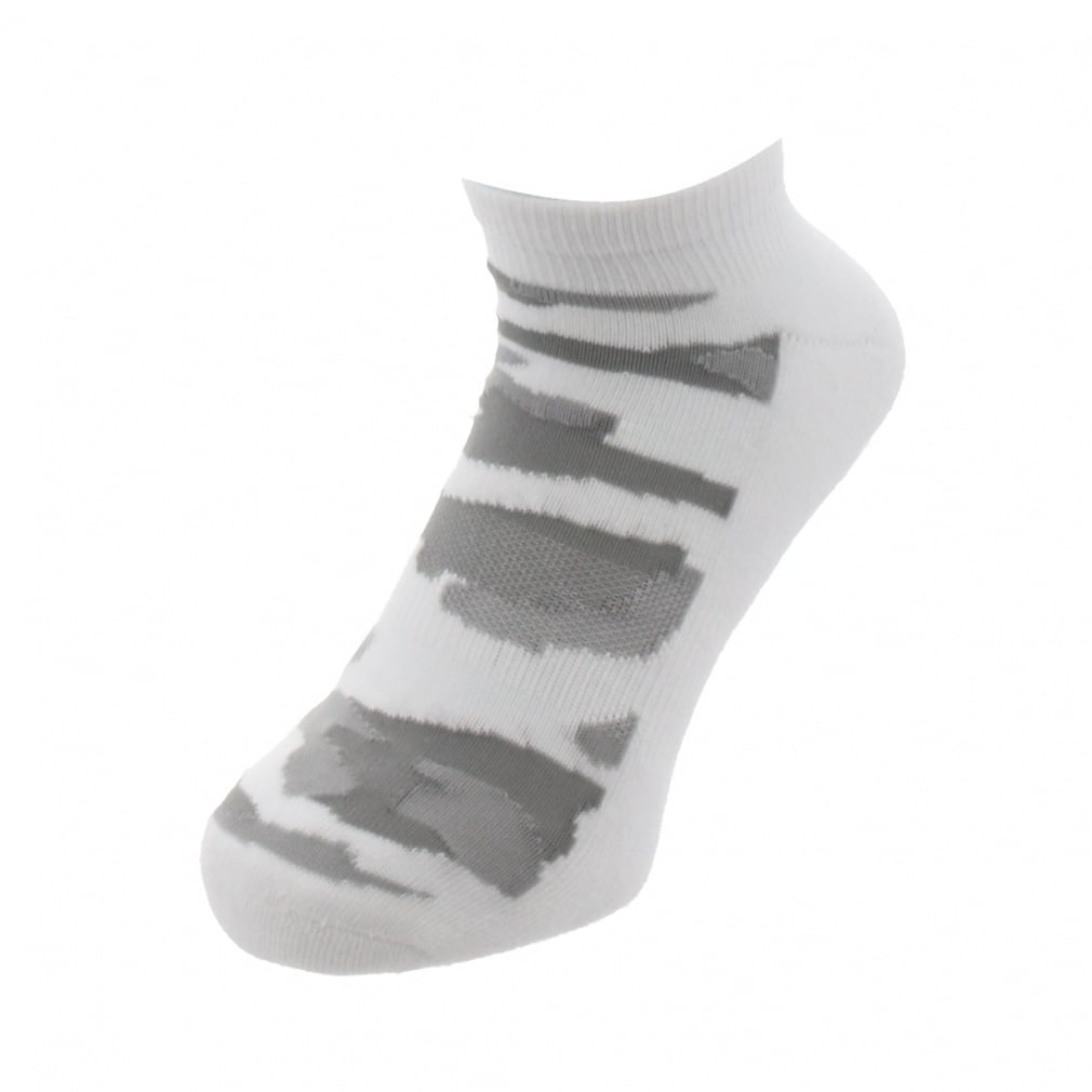 Mショートソックスカモ IG-1K1353ST(ホワイト-25-27cm)