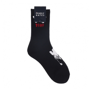 ぷっくりロゴミドルソックス 0536186009