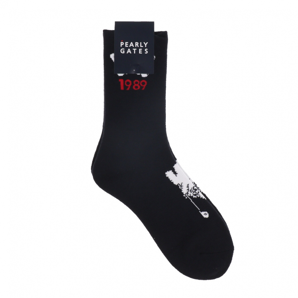 ぷっくりロゴミドルソックス 0536186009