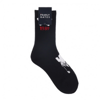 ぷっくりロゴミドルソックス 0536186009