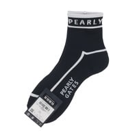 パーリーゲイツ ゴルフウェア ソックス 春 夏 パイピングショートSOX