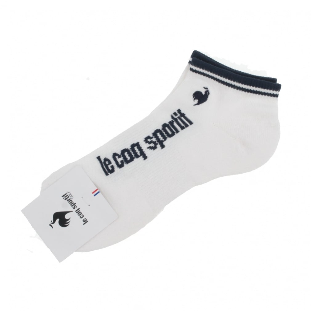 定番アンクル丈ソックス LG5SSO02M(ホワイト-25-27cm)