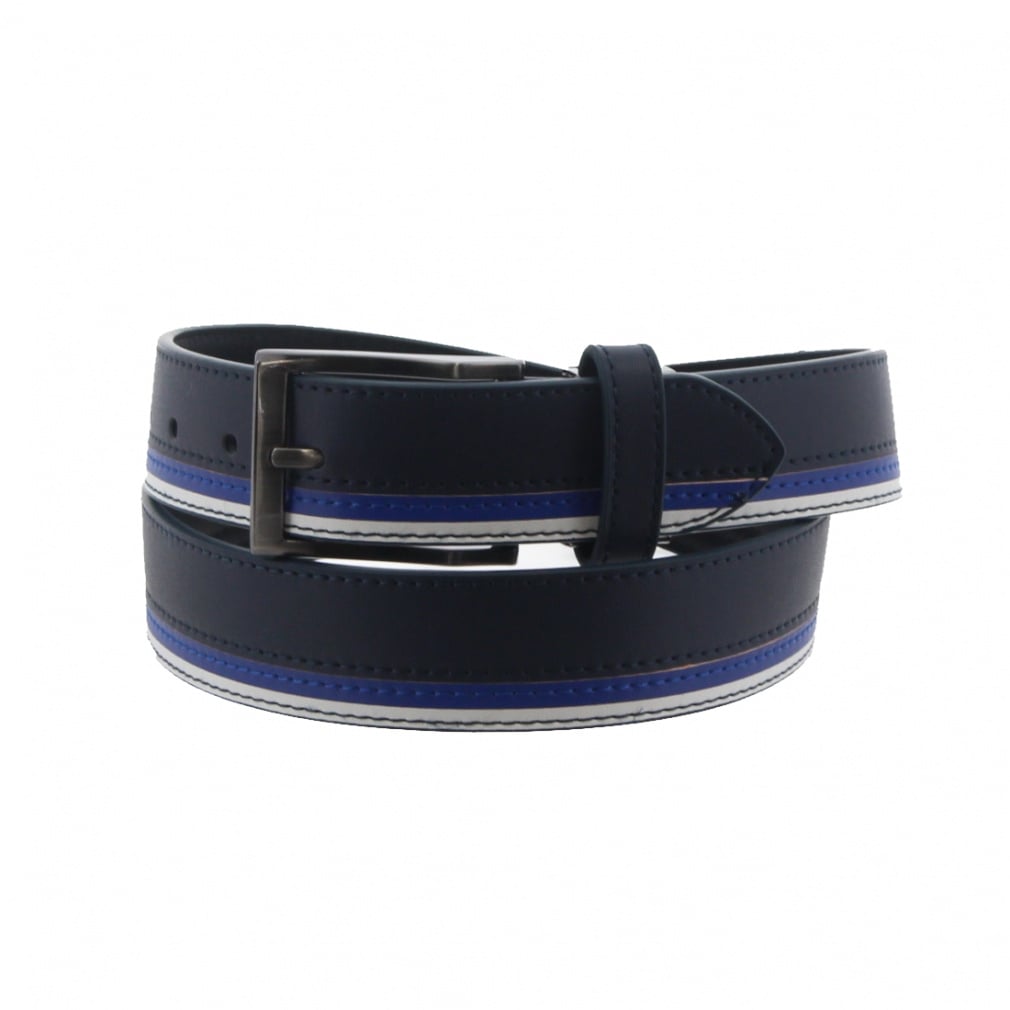 ライン切替ベルト TR-1A1055BE(ネイビー×ホワイト-FREE)