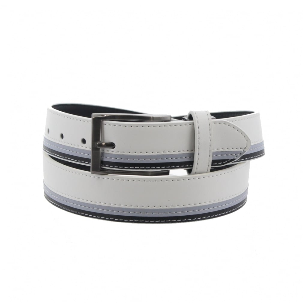 ライン切替ベルト TR-1A1055BE(ホワイト×ブラック-FREE)