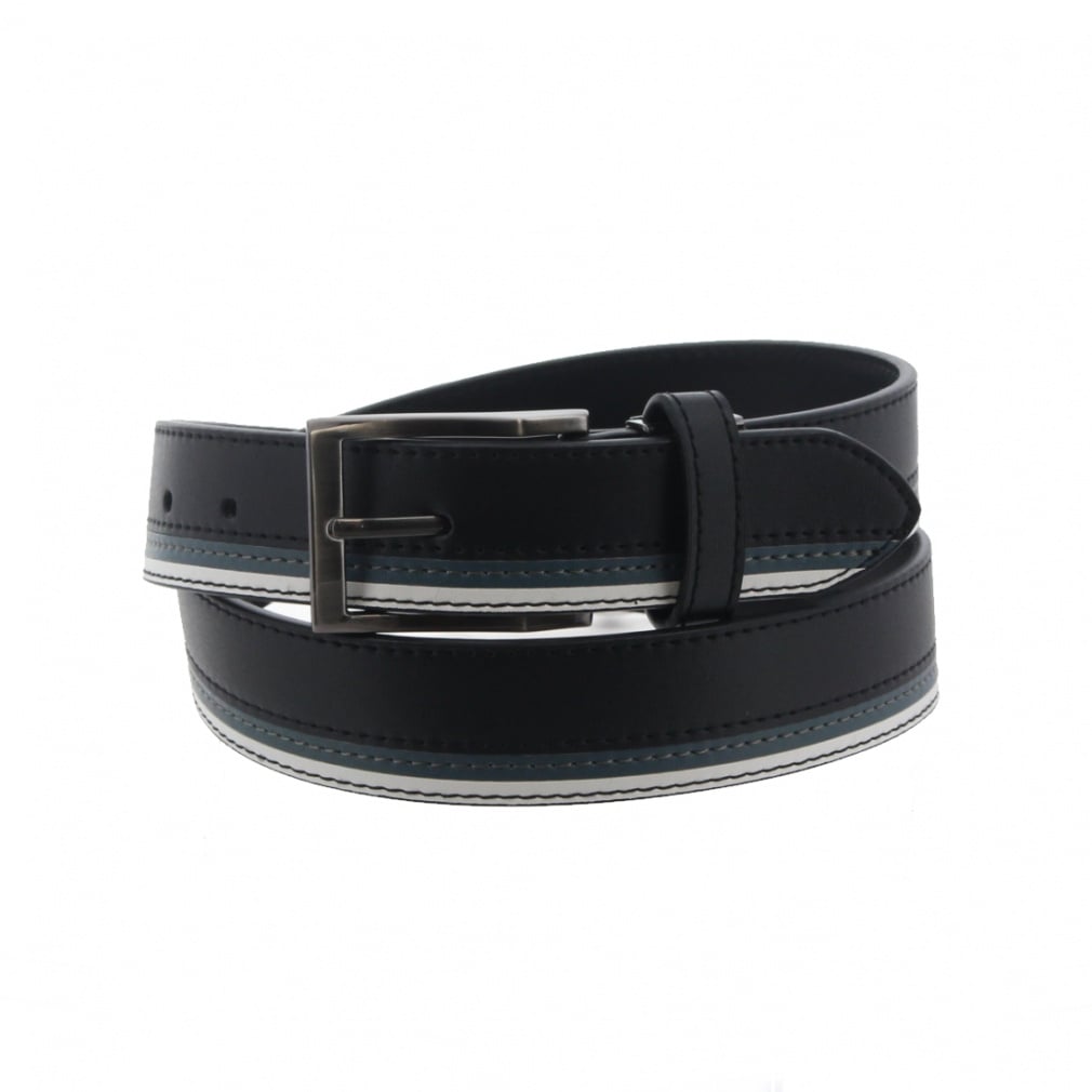 ライン切替ベルト TR-1A1055BE(ブラック×ホワイト-FREE)