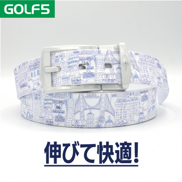 伸縮ベルト 快適 楽 ストレッチ 伸びる ラバー 樹脂 撥水 スポーツ 普段使い 白 柄 1940530714