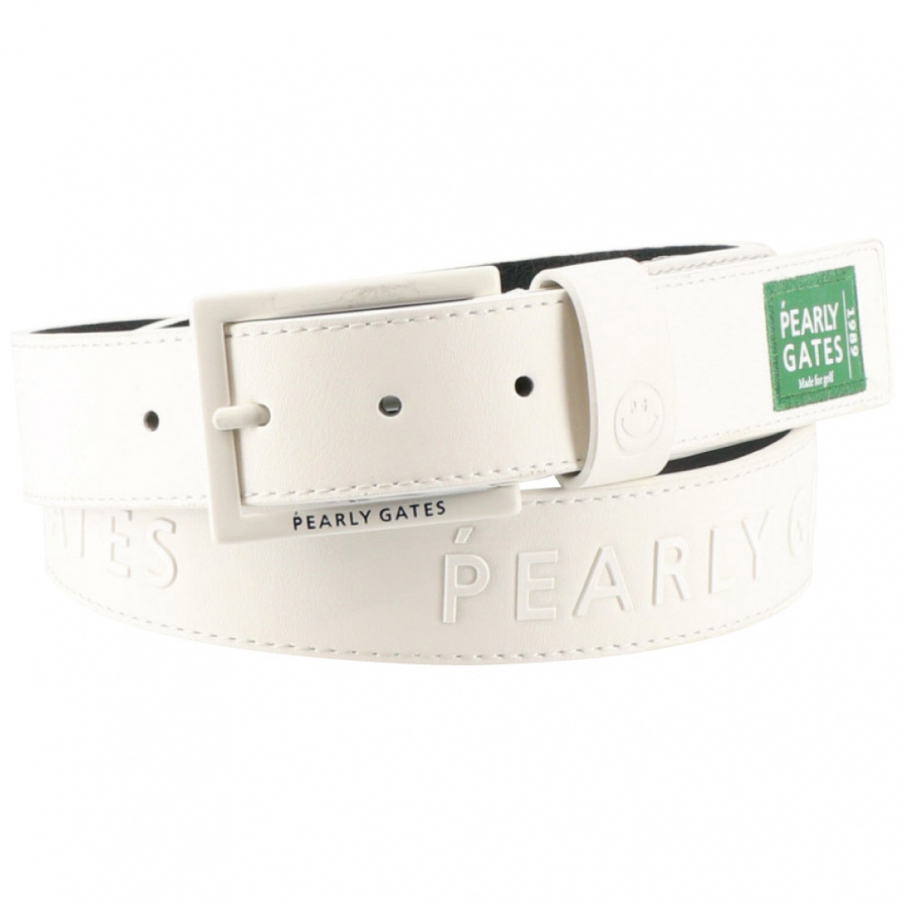 アルペン別注 ロゴBELT 0535982471(ホワイト-L　メンズ)