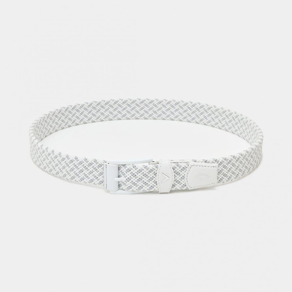 袋織ゴムメッシュ ベルト C26192102(ホワイト-FREE)