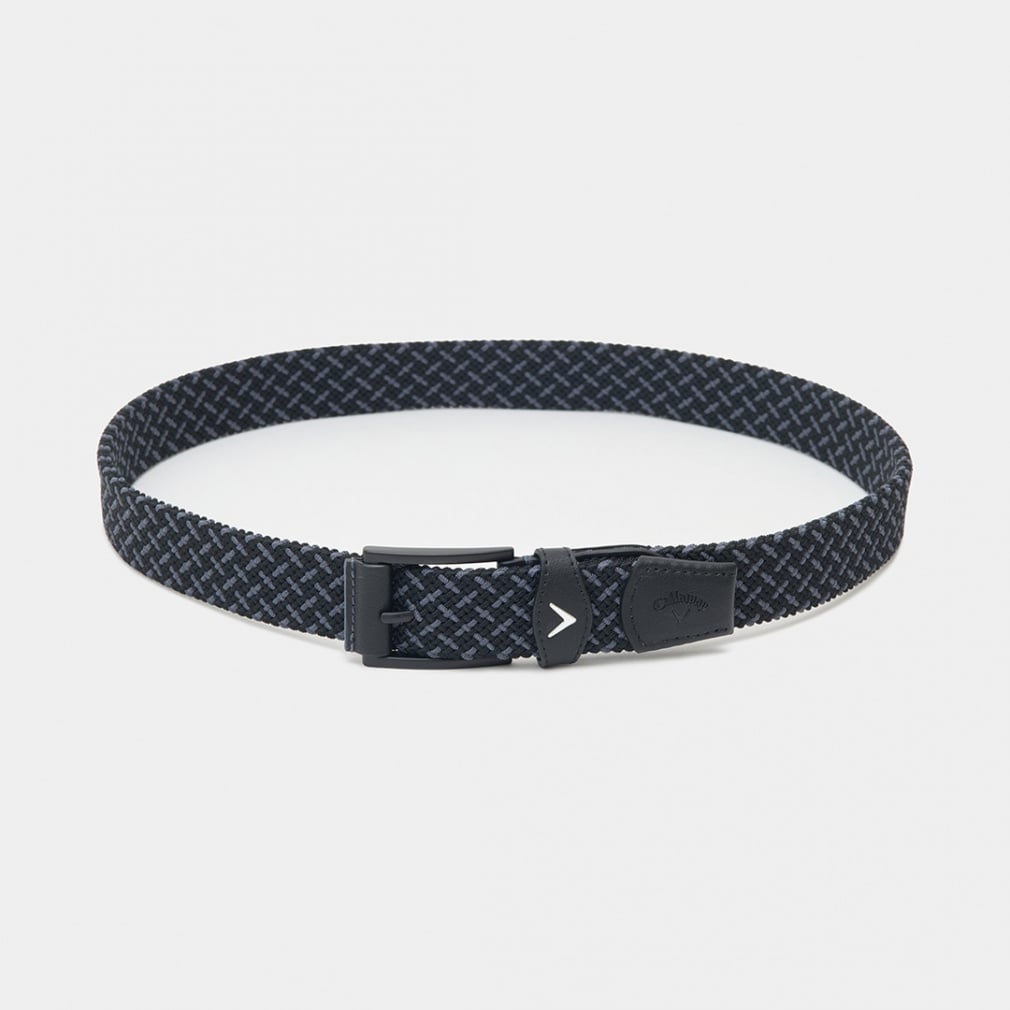 袋織ゴムメッシュ ベルト C26192102(ブラック-FREE)