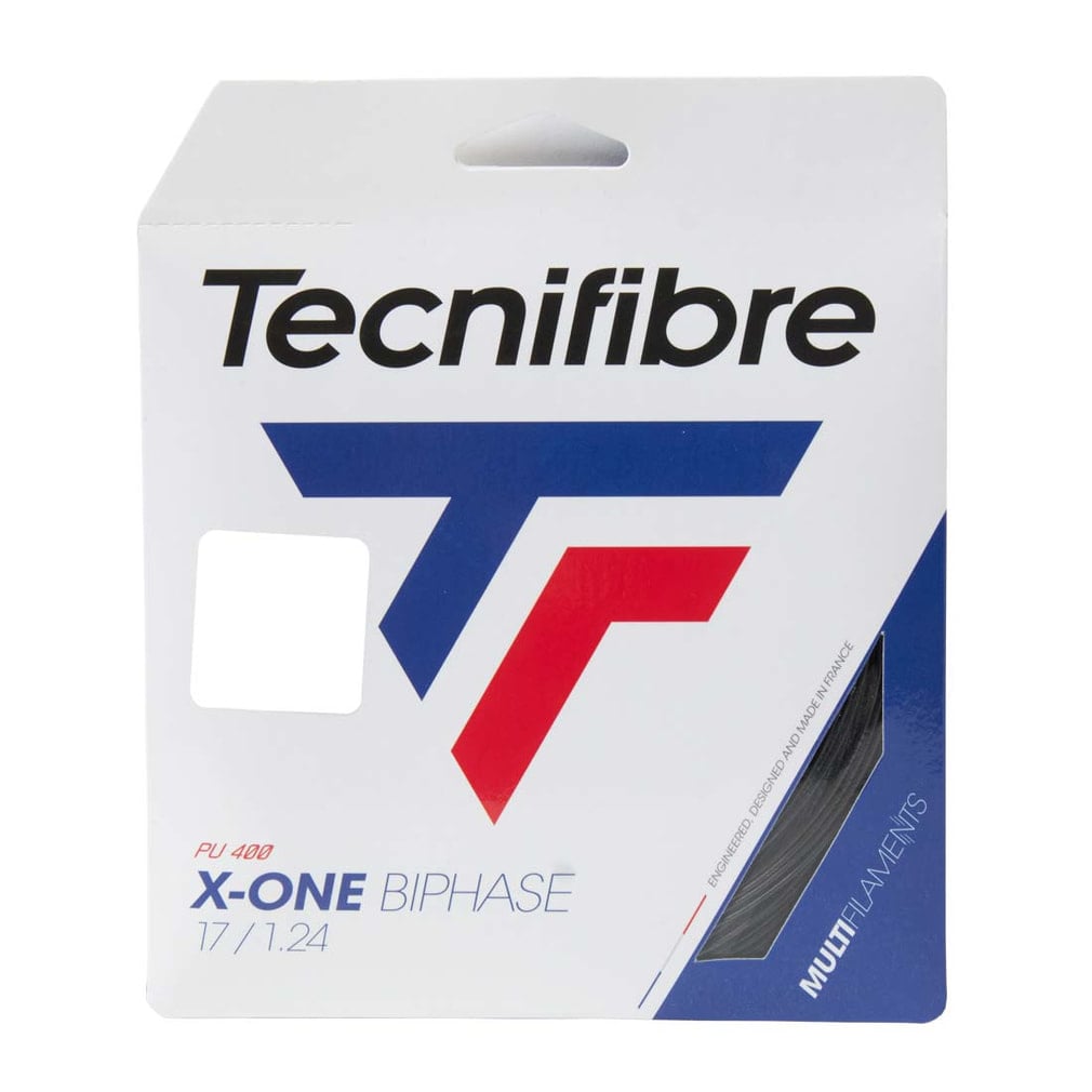 �e�N�j�t�@�C�o�[ X-ONE BIPHASE 1.24 BLK �G�b�N�X�E���� �o�C�t�F�C�Y 01GXO124XB �d���e�j�X �X�g�����O Tecnifibre