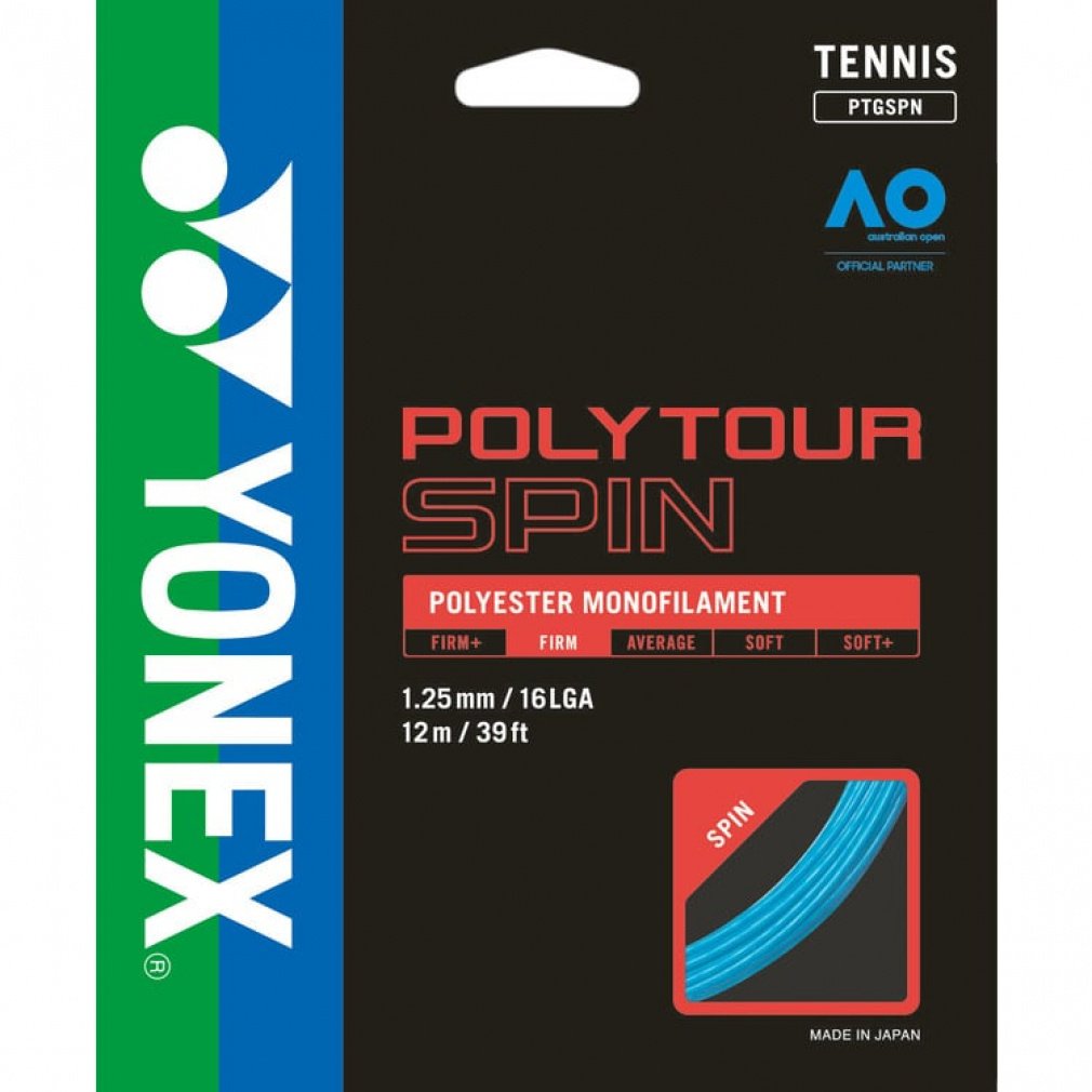 ヨネックス ポリツアースピン125 PTGSPN 硬式テニス ストリング YONEX