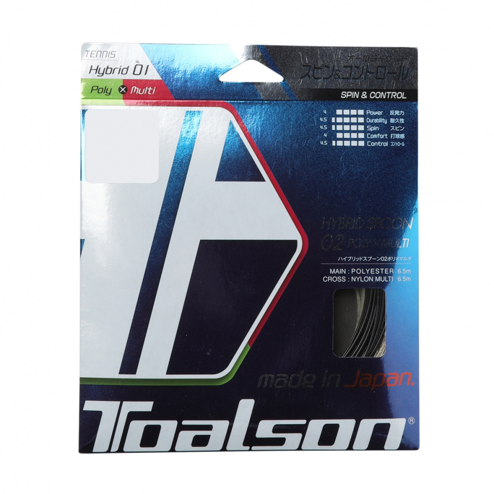 トアルソン HYBRID SPOON 02 POLY×MULTI 7430225K 硬式テニス