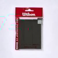 ウイルソン PRO OVERGRIP V2 プロオーバーグリップ V2 BLACK 3PK