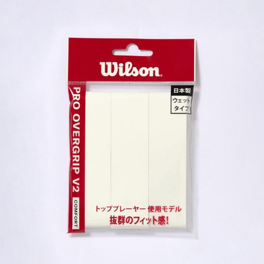 ウイルソン PRO OVERGRIP V2 プロオーバーグリップ V2 WHITE 12PK