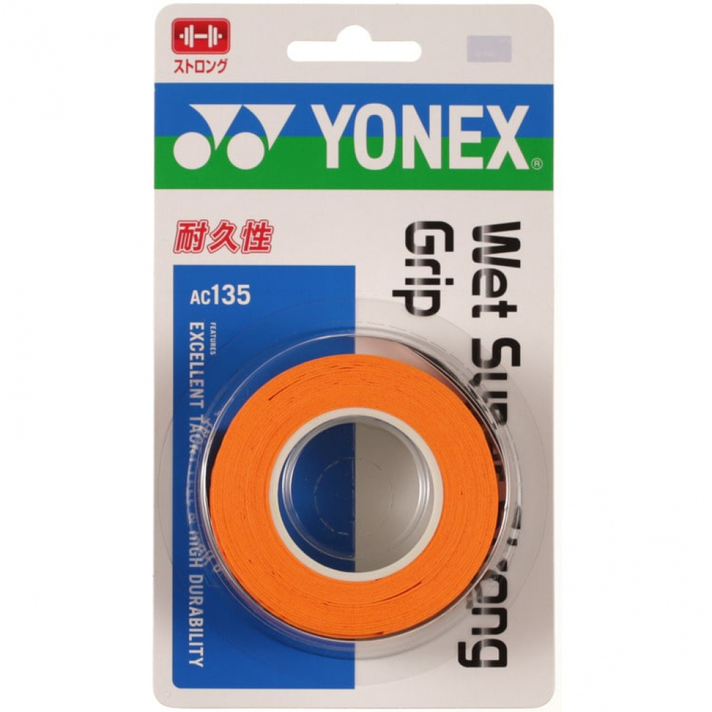 ヨネックス ウェットスーパーストロンググリップ AC135 テニス グリップテープ YONEX