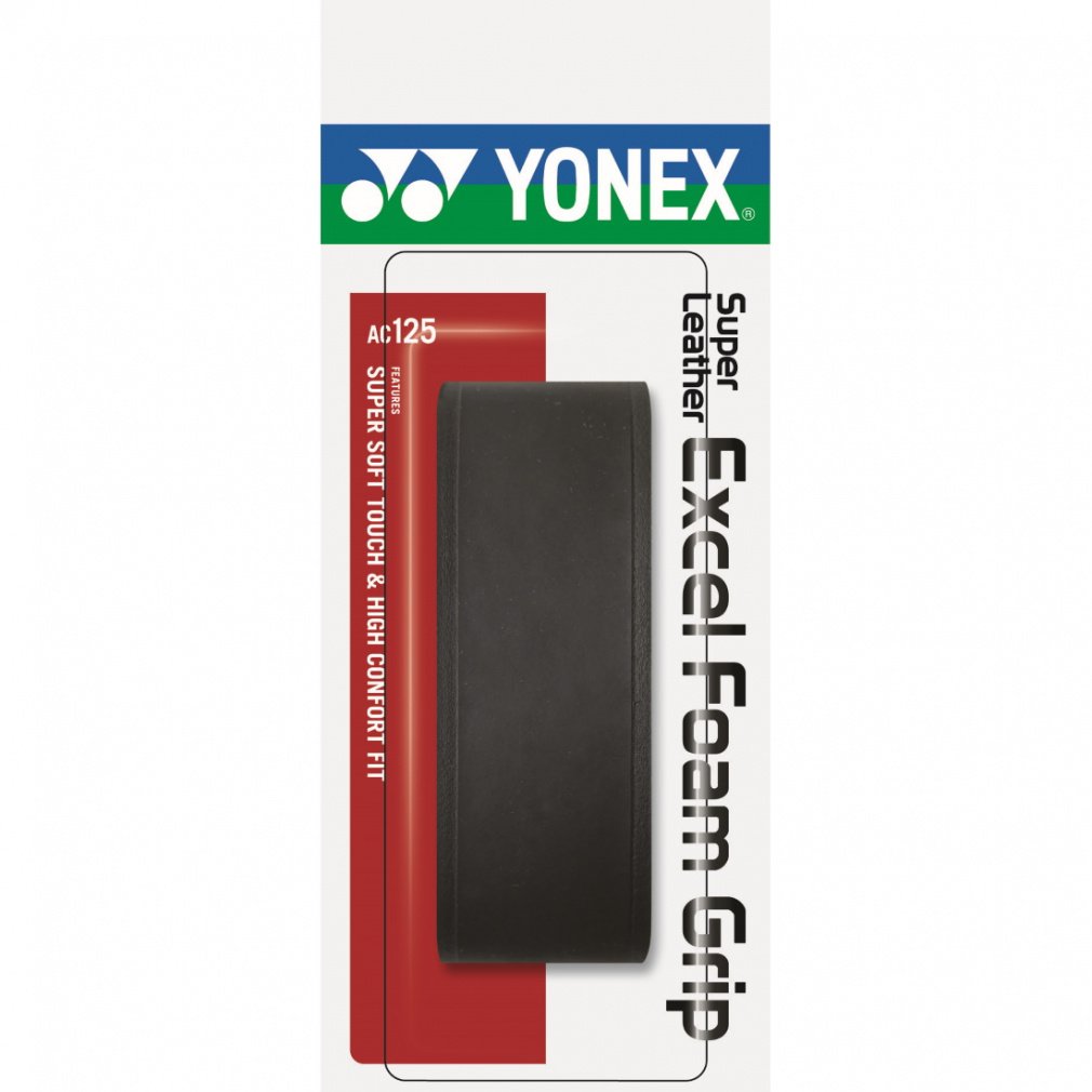 ヨネックス スーパーレザー エクセルフォームグリップ AC125 テニス リプレイスメントグリップ YONEX