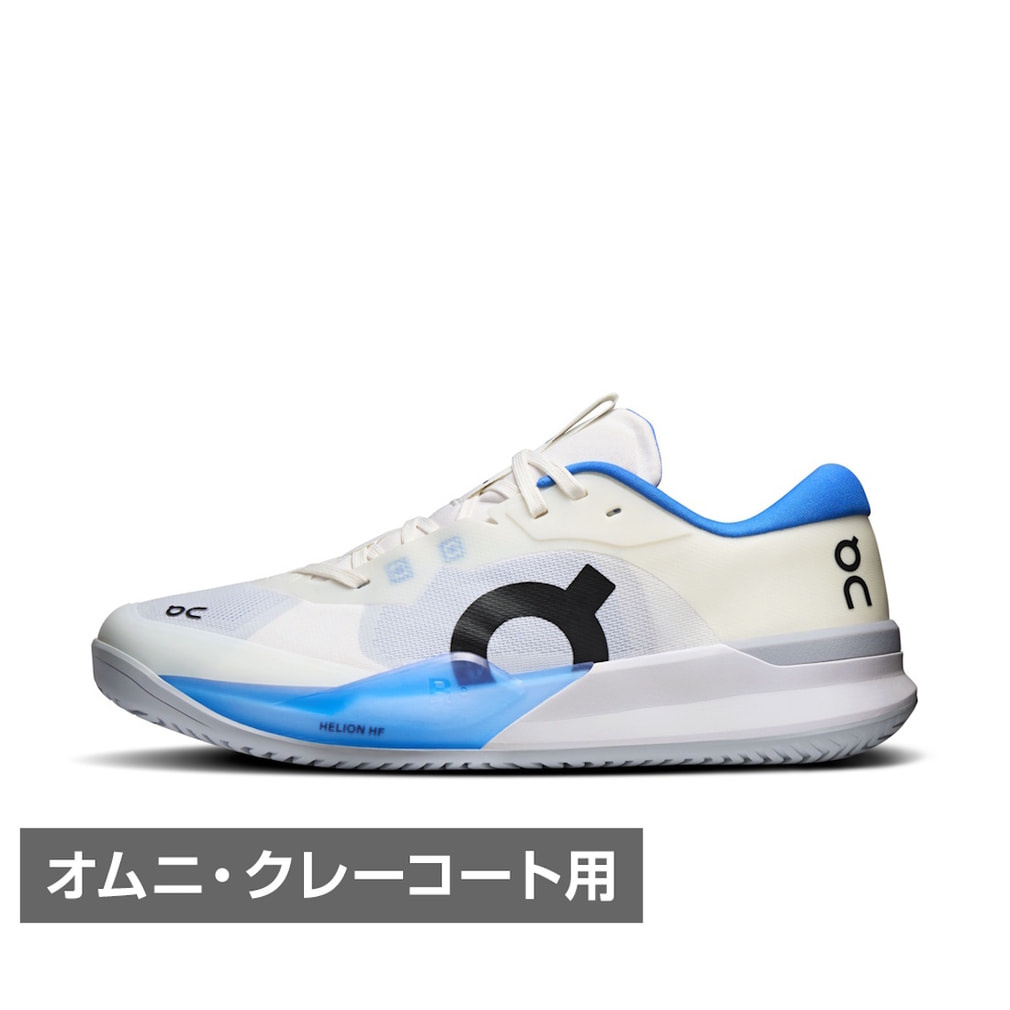 【美品】On THE ROGER Pro テニスシューズ　ホワイトブルー27.5 オン THE ROGER Pro 3 Clay ロジャープロ3 MG10805203 ロジャー