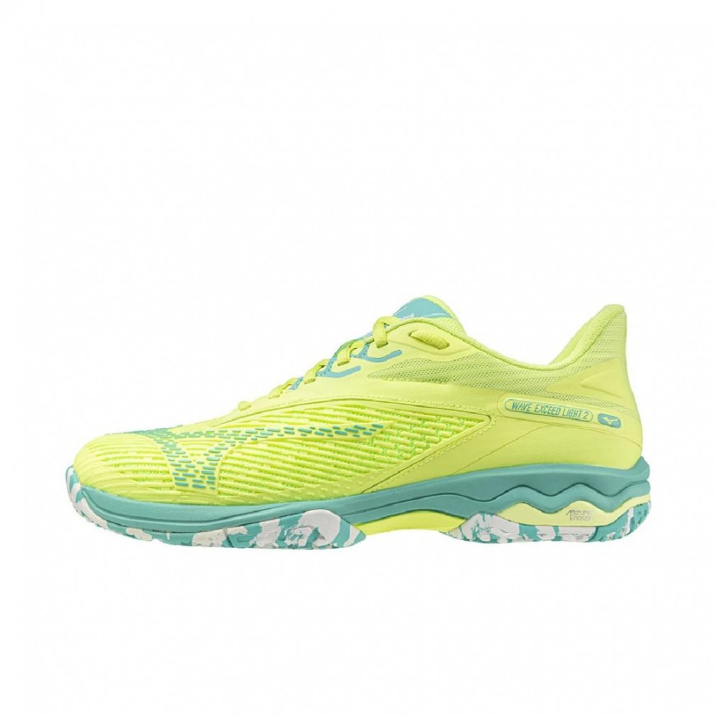 ミズノ WAVE EXCEED LIGHT 2 ウエーブエクシードライト 2 OC 61GB231747 レディス テニス オムニクレー用シューズ 2E MIZUNO