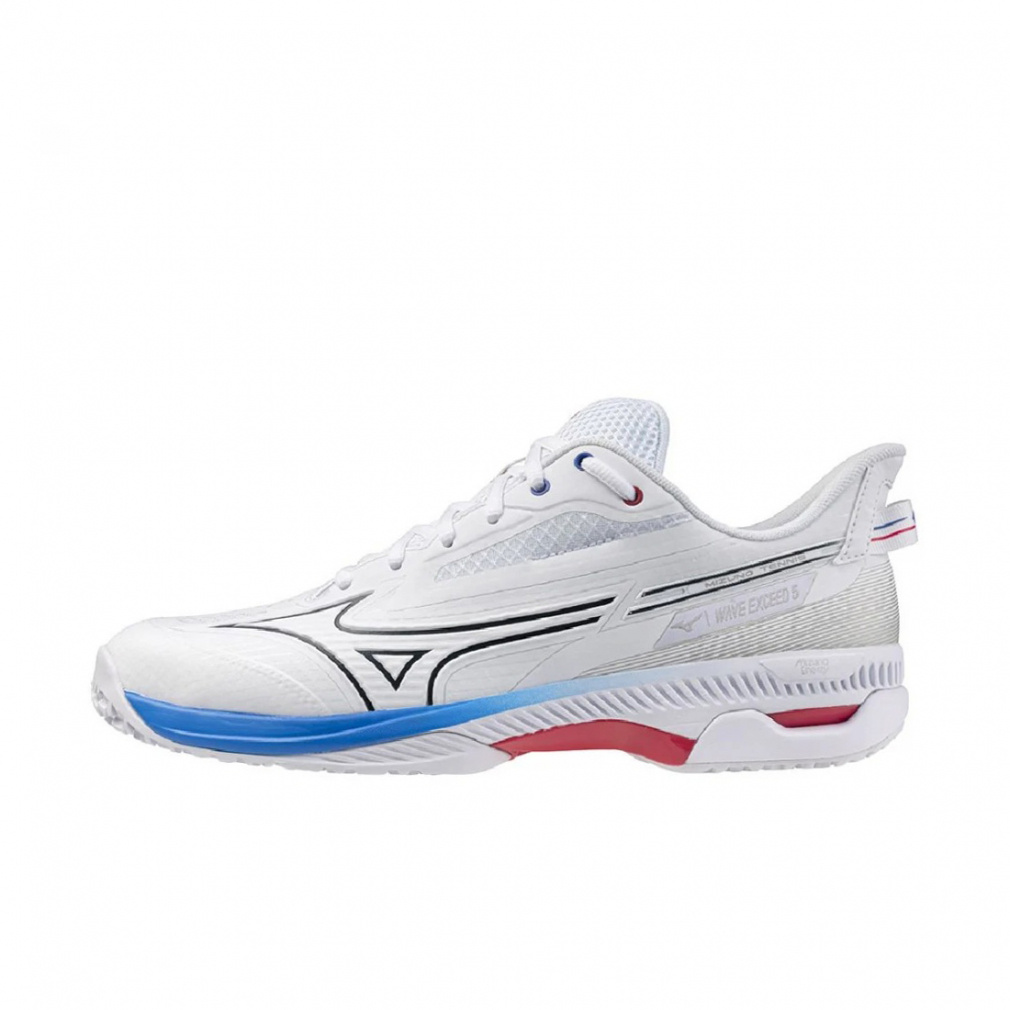 ミズノ WAVE EXCEED 5 OC ウエーブエクシード 5 OC 61GB231213 メンズ レディス テニス オムニクレー用シューズ 2E : ホワイト MIZUNO