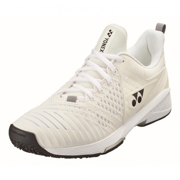 パワークッション ソニケージ3 ワイド GC(ホワイト×ブラック-25.0cm)