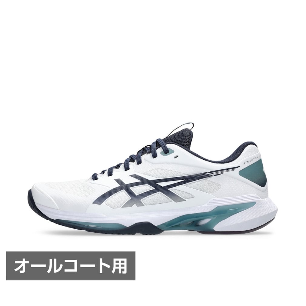 中古美品アシックスソリューションスピードffオールコート27.0cm アシックス SOLUTION SPEED FF 4 ソリューションスピードFF4 1041A532