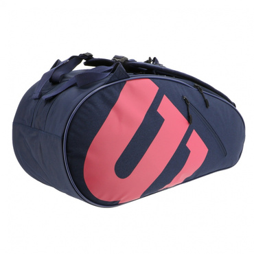 TEAMJ RACKET BAG NAVY/PINK
