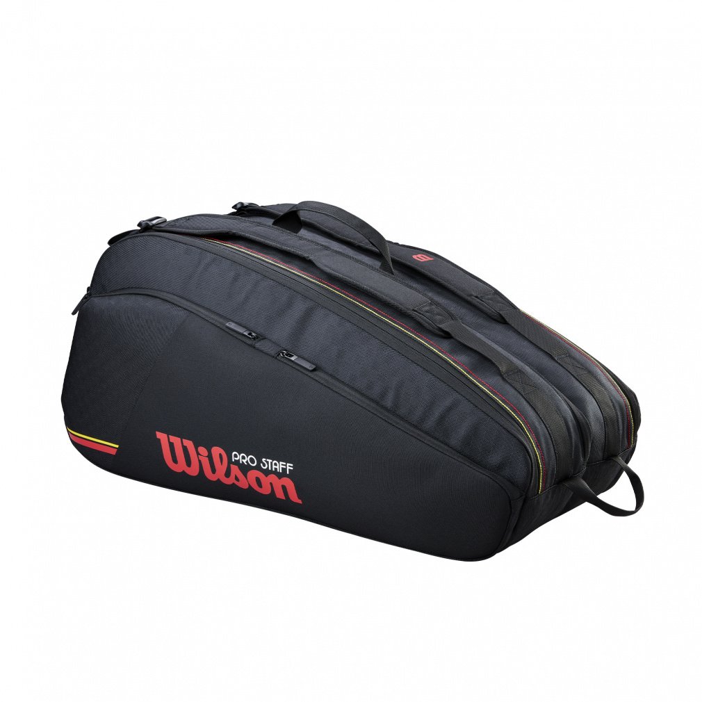 ウイルソン PROSTAFF CLASSIC 12PK RACKETBAG Black プロスタッフ