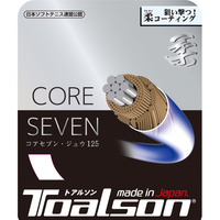 トアルソン コアセブン 柔125 6412510W ソフトテニス ストリング