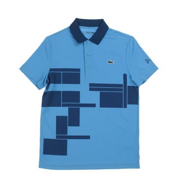 『ノバク・ジョコビッチ』コートプリントウルトラドライポロシャツ