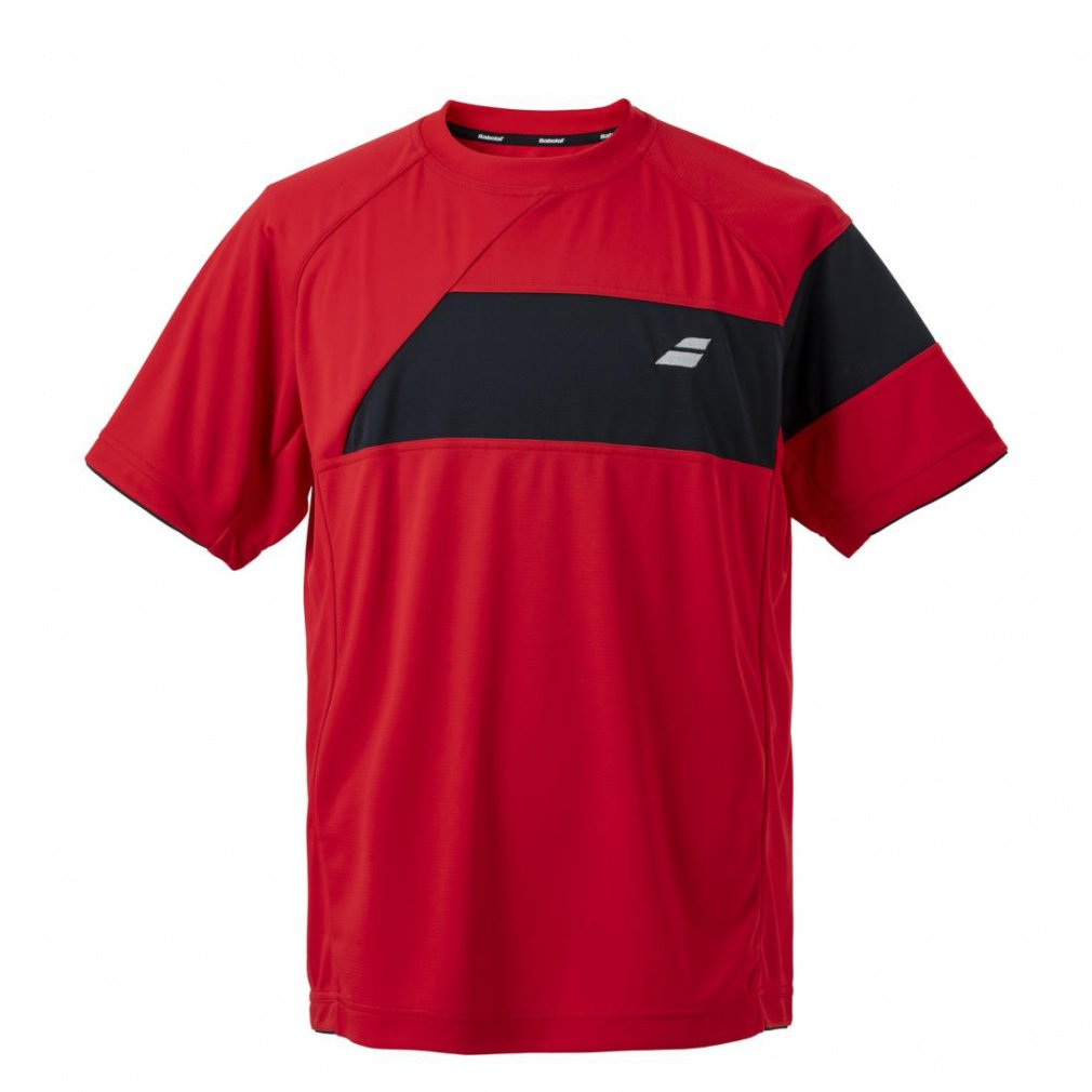 バボラ メンズ テニス 半袖Tシャツ CLUB SHORT SLEEVE SHIRT CLUB ショートスリーブシャツ BUG4311C BabolaT